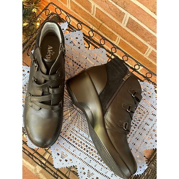 Alegria Ankle Boot Women’s 41 Black INDI  Rtl. $160 - Picture 5 of 7